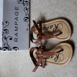 NWOT Rampage Sandels, Size 5.5